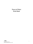 Patel Power of Water - Curriculum Map