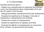 Topic 2.1.3 Employment and unemployment student version