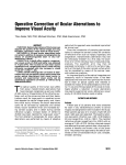 Operative Correction of Ocular Aberrations to Improve Visual Acuity