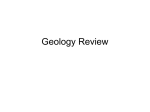 Geology Review