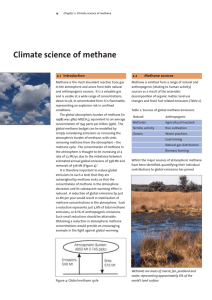 Climate science of methane - Environmental Change Institute