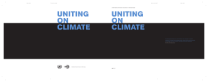 UNFCCC: UNITING ON CLIMATE