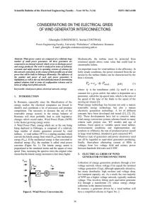 1. introduction - Scientific Bulletin of Electrical Engineering Faculty
