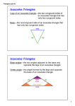 Triangles (part 4)