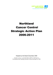 Draft Cancer Control Strategic Action Plan