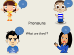 Pronouns - WordPress.com