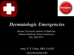 Derm Emergencies - Boston University Medical Campus