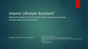 ISLAMIC LIFESTYLE ASSISTANT
