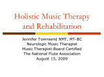 Neurologic Music Therapy: An Overview
