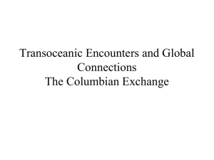 Transoceanic Encounters and Global Connections