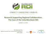 Research Supporting Regional Collaboration