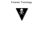 Chapter 13-Toxicology