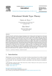 Fibrational Modal Type Theory