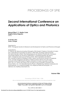 proceedings of spie - RUA