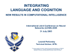 (2005). Integrating Language and Cognition