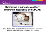 Optimizing Diagnostic Auditory Brainstem Response and