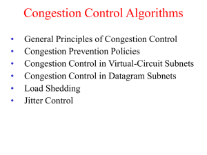 Network Layer (Congestion and QoS)