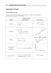 Geometric Proof - Essentials Education
