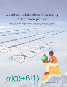 Quantum Information Processing - LANL Research Library
