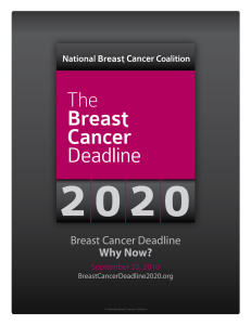 White Paper - National Breast Cancer Coalition