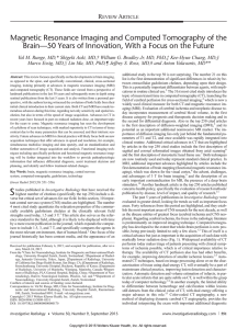 Magnetic Resonance Imaging and Computed Tomography of the