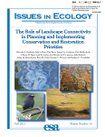 Issues in Ecology Issues in Ecology