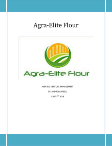 Agra-Elite Flour - Edwards School of Business