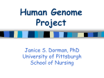 GOALS OF THE HUMAN GENOME PROJECT