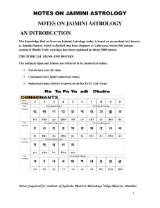 Jaimini Astrology