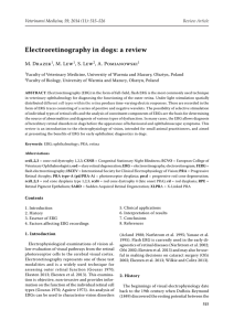 Electroretinography in dogs: a review