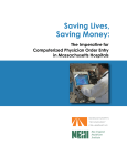Saving Lives, Saving Money - The Network For Excellence In Health