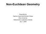 Non-Euclidean Geometry