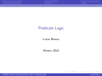 Predicate Logic