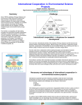 International cooperation – a keystone for research