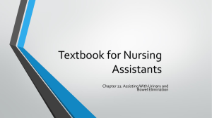 Textbook for Nursing Assistants
