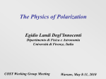 The Physics of Polarization (invited)