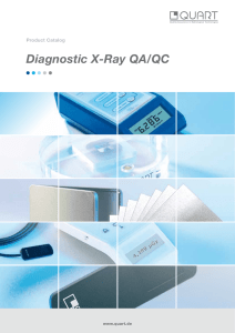 Diagnostic X-Ray QA/QC
