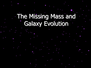 The Missing Mass