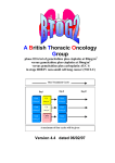 A British Thoracic Oncology Group