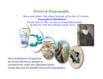 Historical Biogeography