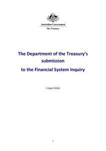 Part 1: The objectives of the financial system and its regulation