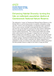 Enhancing Habitat Diversity