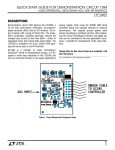 DC1384 - LTC2452CDDB Evaluation Kit Quick Start Guide
