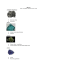 Minerals - Geology12-7
