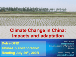 Global Climate Change and Population