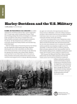 Harley-Davidson and the U.S. Military