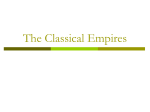 The Classical Empires - Metcalfe County Schools