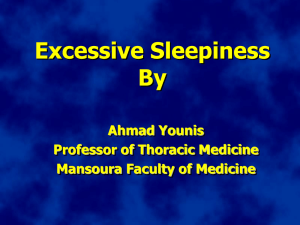 Evaluation of patient wth sleep disordered breathing