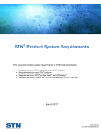 STN Product System Requirements