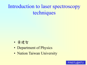 Spectroscopy?